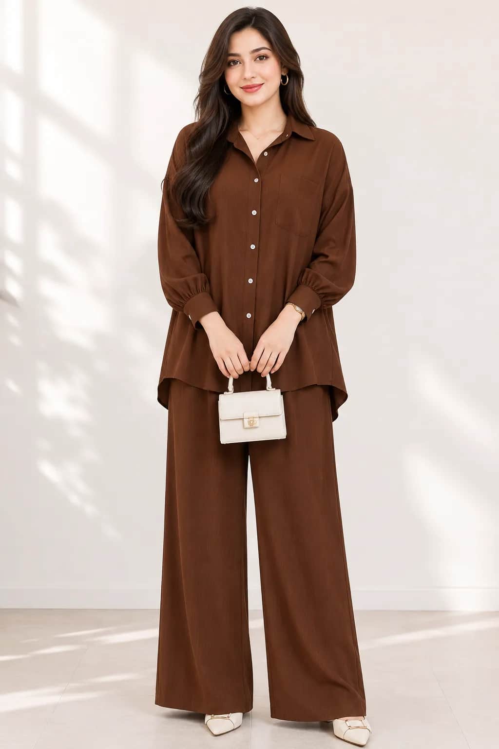 Zylosfit Amelia Korean Georgette Co-Ord Set