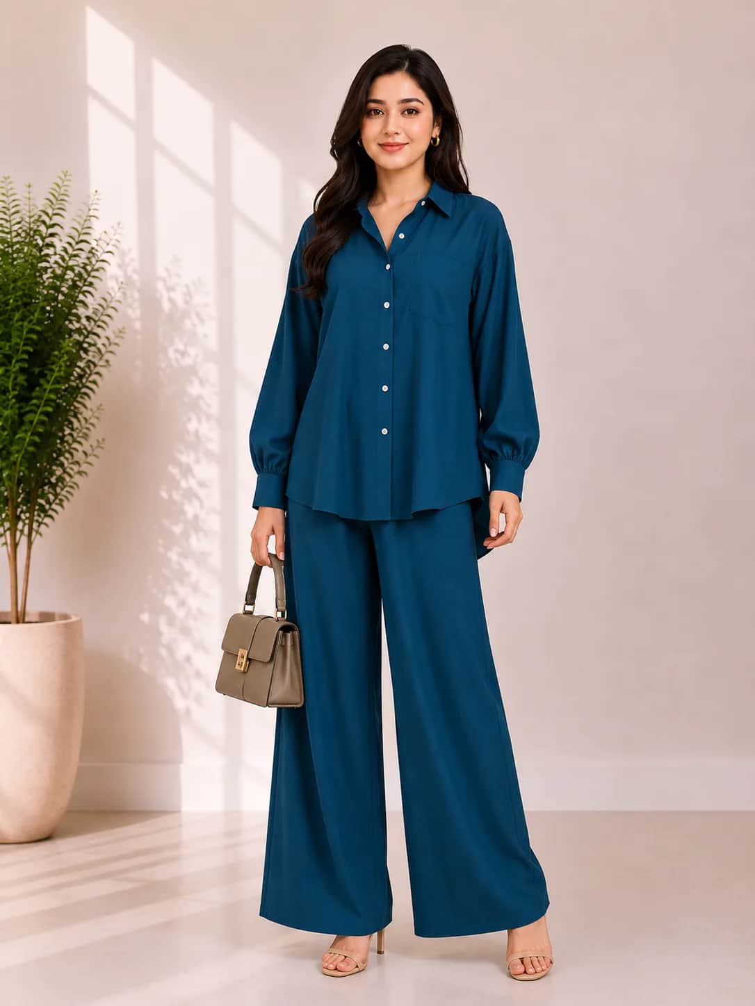 Zylosfit Celeste Korean Georgette Co-Ord Set alternate