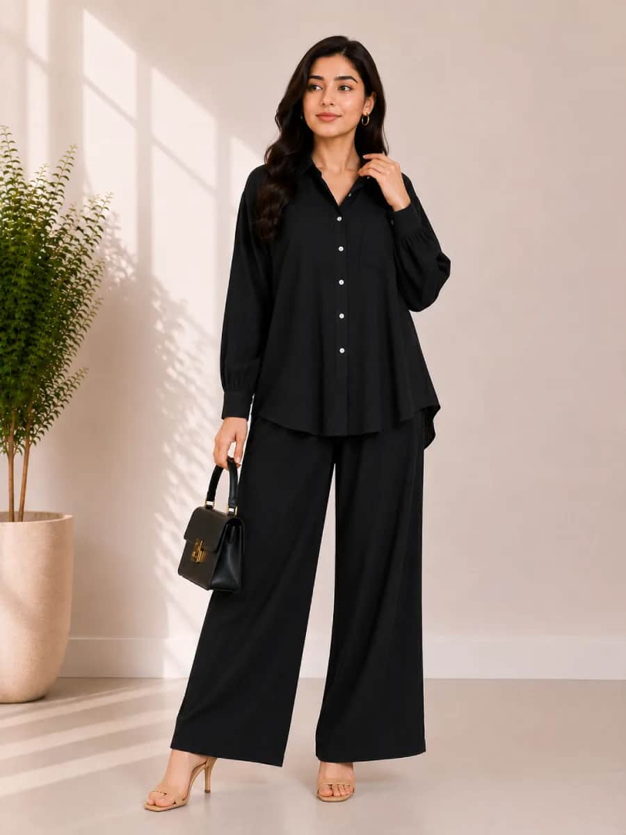 Zylosfit Nova Korean Georgette Co-Ord Set