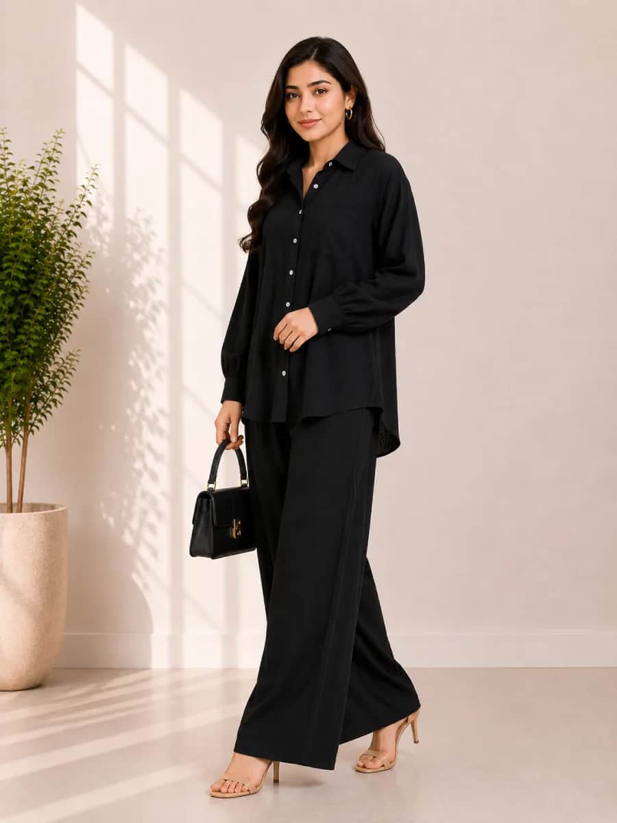 Zylosfit Nova Korean Georgette Co-Ord Set alternate