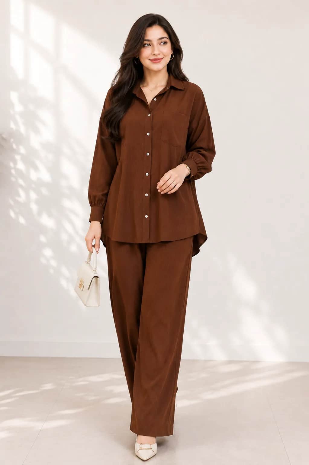 Zylosfit Amelia Korean Georgette Co-Ord Set alternate